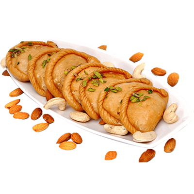 "Khova gujia- 1 kg (Delhi Mithai Wala) - Click here to View more details about this Product